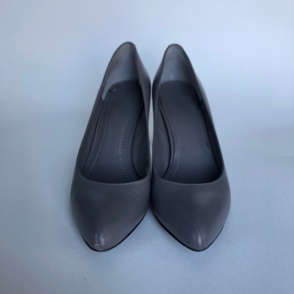 BCBG Grey Kitten Heels - Picture 2 of 10